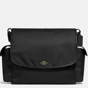Coach baby messenger bag